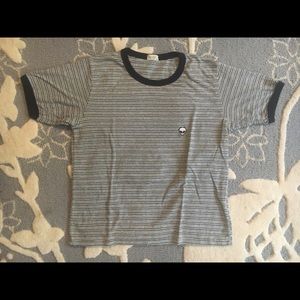 Striped t-shirt with alien detail